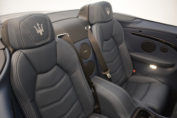 Used 2018 Maserati GranTurismo Sport Convertible for sale Sold at Bentley Greenwich in Greenwich CT 06830 26