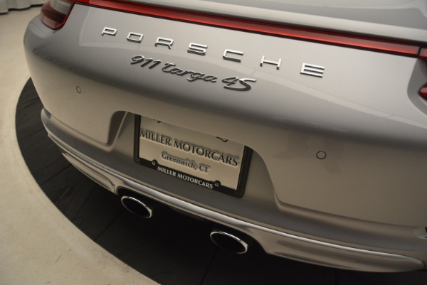 Used 2017 Porsche 911 Targa 4S for sale Sold at Bentley Greenwich in Greenwich CT 06830 28