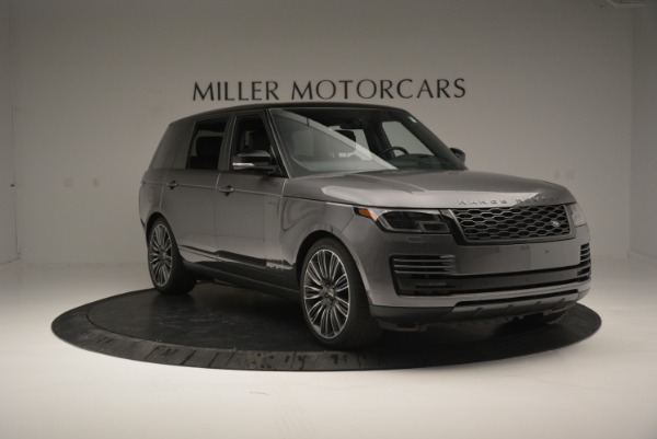 Used 2018 Land Rover Range Rover Supercharged LWB for sale Sold at Bentley Greenwich in Greenwich CT 06830 11