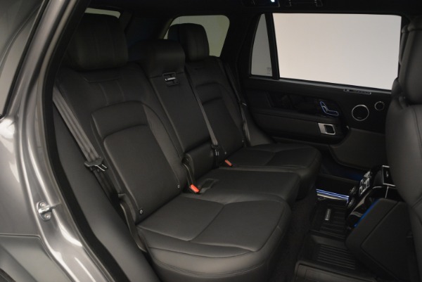 Used 2018 Land Rover Range Rover Supercharged LWB for sale Sold at Bentley Greenwich in Greenwich CT 06830 27
