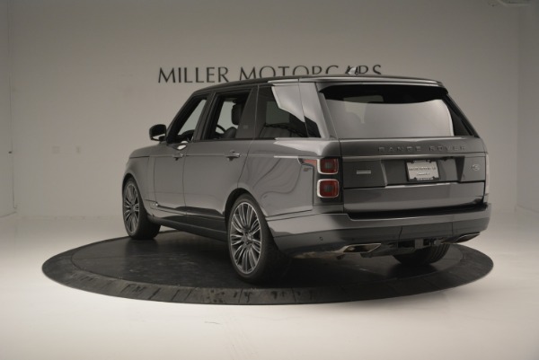 Used 2018 Land Rover Range Rover Supercharged LWB for sale Sold at Bentley Greenwich in Greenwich CT 06830 5