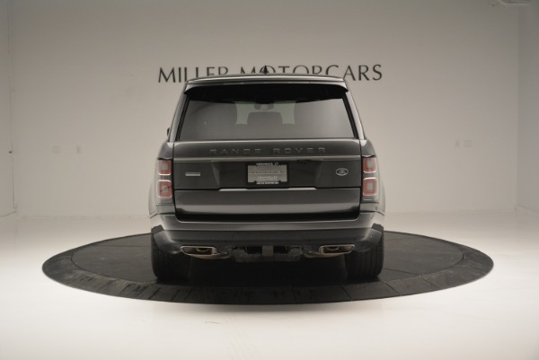 Used 2018 Land Rover Range Rover Supercharged LWB for sale Sold at Bentley Greenwich in Greenwich CT 06830 6