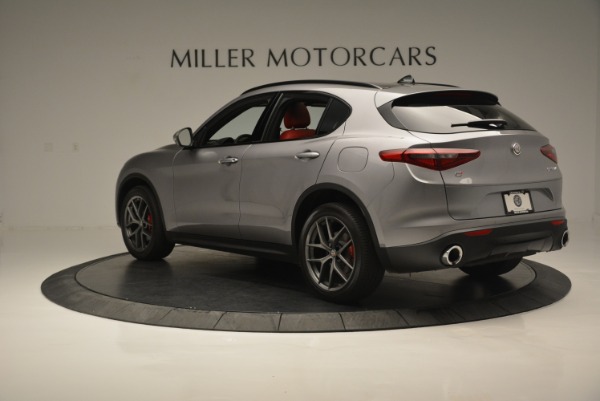 New 2018 Alfa Romeo Stelvio Ti Sport Q4 for sale Sold at Bentley Greenwich in Greenwich CT 06830 4