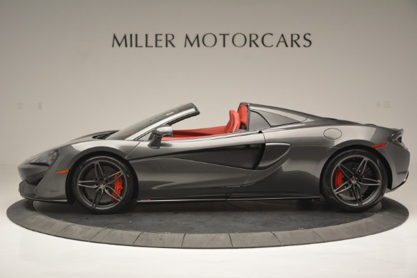 New 2018 McLaren 570S Spider for sale Sold at Bentley Greenwich in Greenwich CT 06830 3