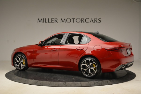 New 2018 Alfa Romeo Giulia Ti Sport Q4 for sale Sold at Bentley Greenwich in Greenwich CT 06830 4