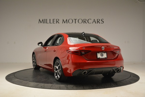 New 2018 Alfa Romeo Giulia Ti Sport Q4 for sale Sold at Bentley Greenwich in Greenwich CT 06830 5