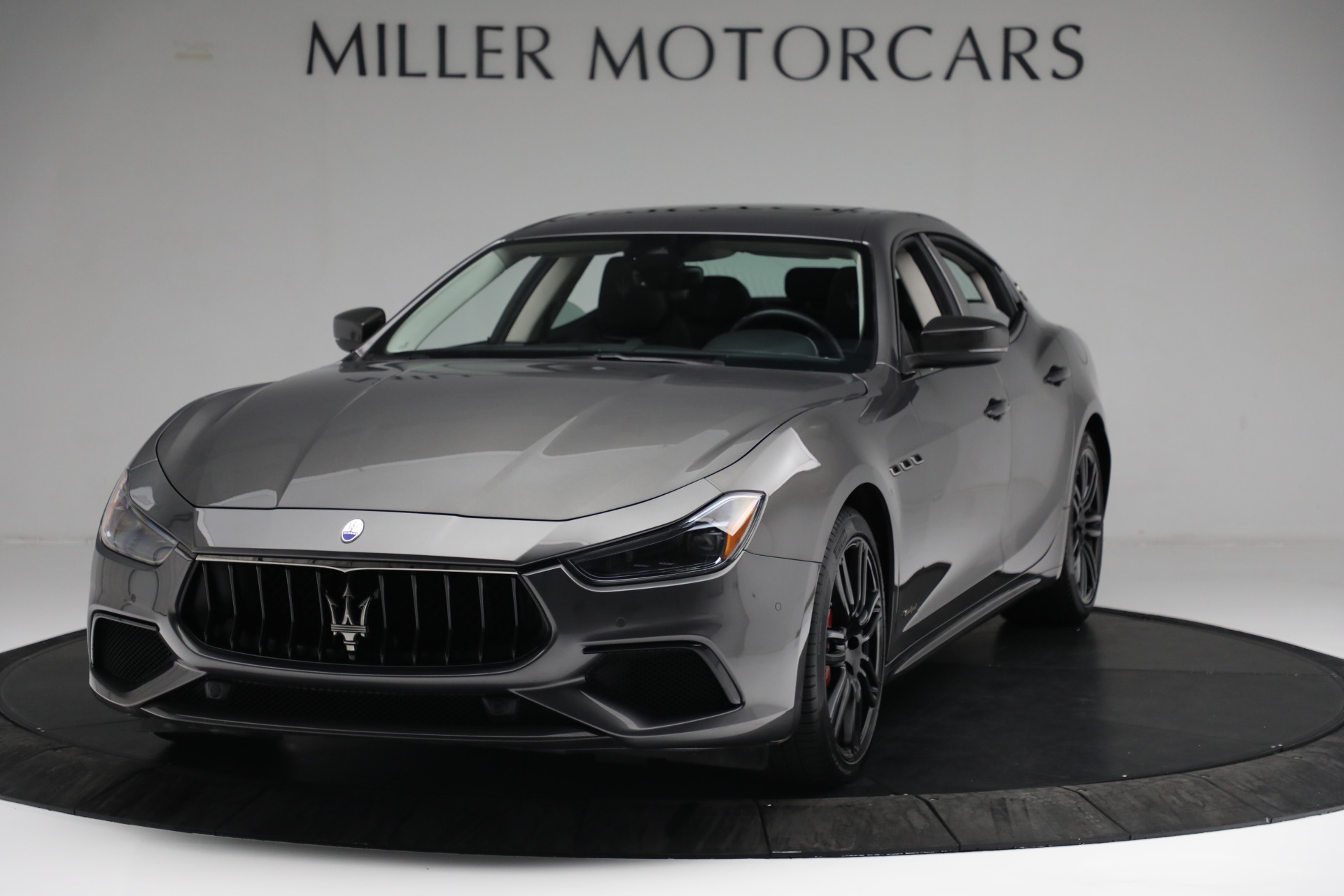 New 2018 Maserati Ghibli SQ4 GranSport Nerissimo for sale Sold at Bentley Greenwich in Greenwich CT 06830 1