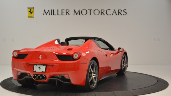 Used 2015 Ferrari 458 Spider for sale Sold at Bentley Greenwich in Greenwich CT 06830 8