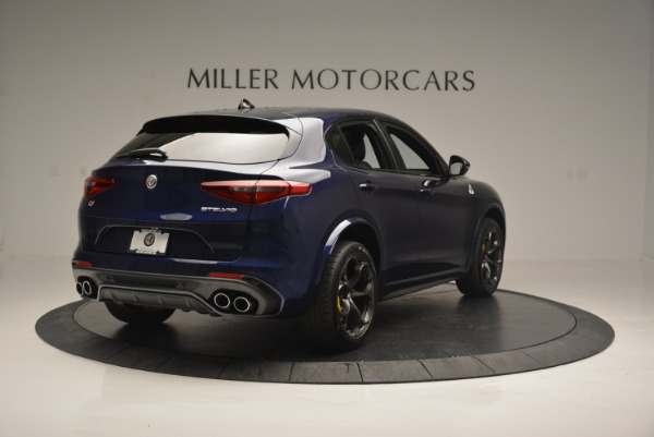 New 2018 Alfa Romeo Stelvio Quadrifoglio for sale Sold at Bentley Greenwich in Greenwich CT 06830 7