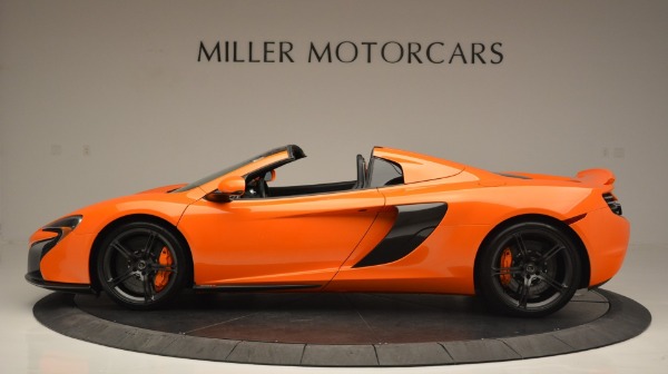 Used 2015 McLaren 650S Spider Convertible for sale Sold at Bentley Greenwich in Greenwich CT 06830 3