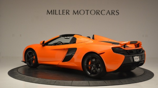 Used 2015 McLaren 650S Spider Convertible for sale Sold at Bentley Greenwich in Greenwich CT 06830 4