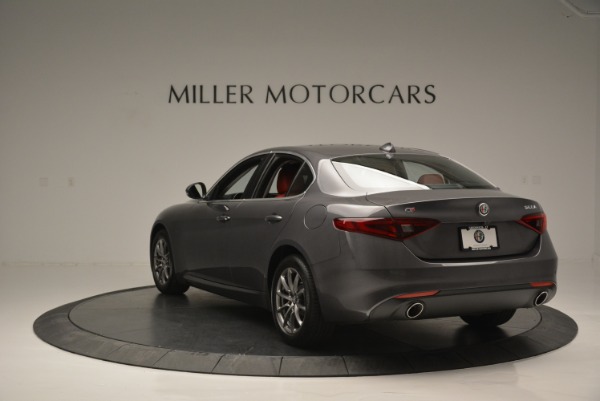 New 2018 Alfa Romeo Giulia Q4 for sale Sold at Bentley Greenwich in Greenwich CT 06830 7