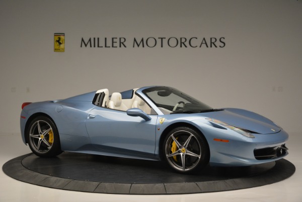 Used 2012 Ferrari 458 Spider for sale Sold at Bentley Greenwich in Greenwich CT 06830 10