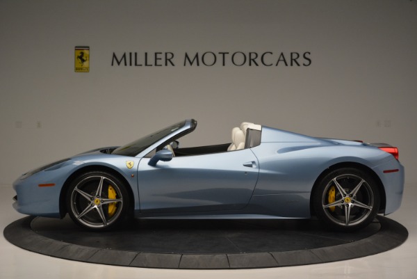 Used 2012 Ferrari 458 Spider for sale Sold at Bentley Greenwich in Greenwich CT 06830 3