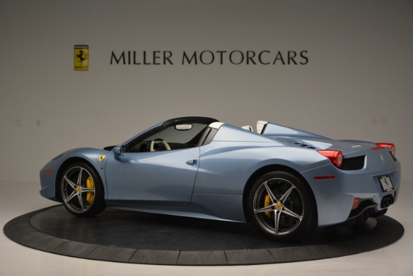 Used 2012 Ferrari 458 Spider for sale Sold at Bentley Greenwich in Greenwich CT 06830 4