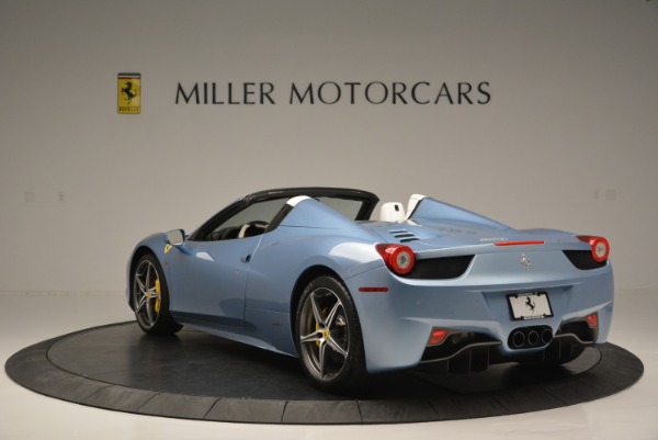 Used 2012 Ferrari 458 Spider for sale Sold at Bentley Greenwich in Greenwich CT 06830 5