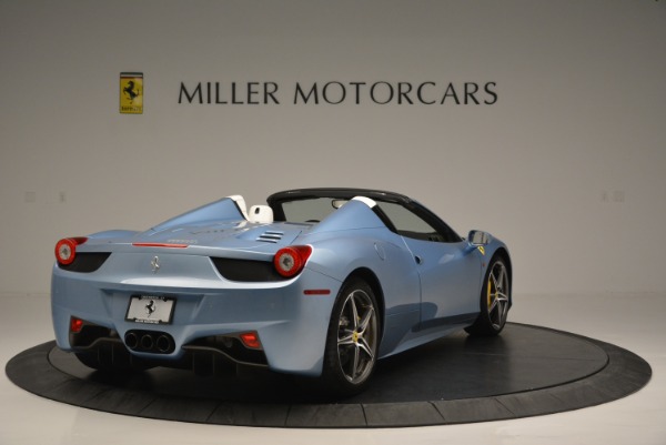 Used 2012 Ferrari 458 Spider for sale Sold at Bentley Greenwich in Greenwich CT 06830 7