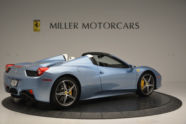 Used 2012 Ferrari 458 Spider for sale Sold at Bentley Greenwich in Greenwich CT 06830 8
