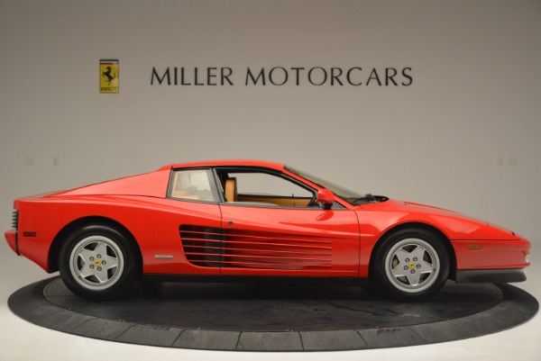 Used 1990 Ferrari Testarossa for sale Sold at Bentley Greenwich in Greenwich CT 06830 9