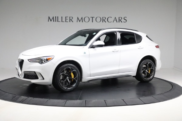 New 2018 Alfa Romeo Stelvio Quadrifoglio Quadrifoglio for sale Sold at Bentley Greenwich in Greenwich CT 06830 3