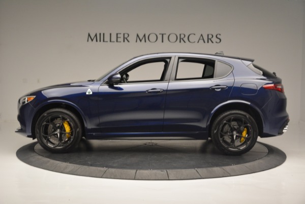 New 2018 Alfa Romeo Stelvio Quadrifoglio for sale Sold at Bentley Greenwich in Greenwich CT 06830 3