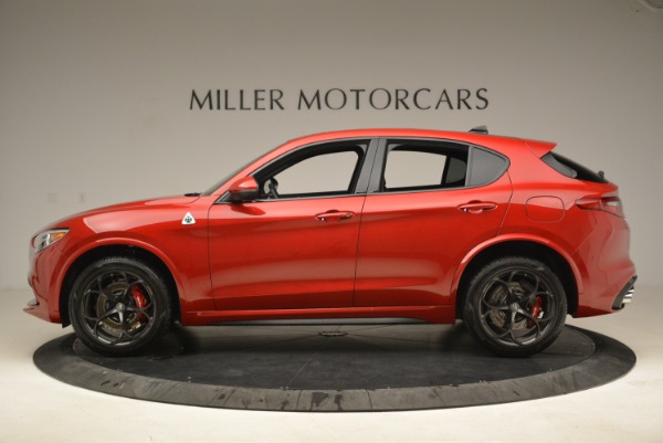 New 2018 Alfa Romeo Stelvio Quadrifoglio for sale Sold at Bentley Greenwich in Greenwich CT 06830 3