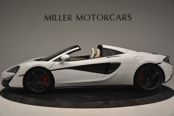 New 2019 McLaren 570S Spider Convertible for sale Sold at Bentley Greenwich in Greenwich CT 06830 3