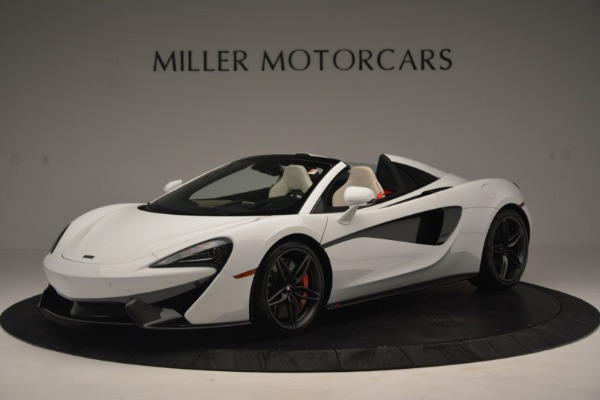 Used 2019 McLaren 570S Spider Convertible for sale Sold at Bentley Greenwich in Greenwich CT 06830 1