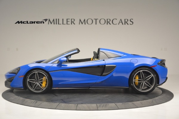 Used 2019 McLaren 570S Spider Convertible for sale Sold at Bentley Greenwich in Greenwich CT 06830 3