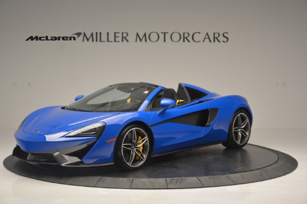 Used 2019 McLaren 570S Spider Convertible for sale Sold at Bentley Greenwich in Greenwich CT 06830 1