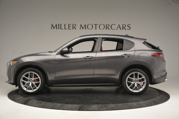 New 2019 Alfa Romeo Stelvio Ti Sport Q4 for sale Sold at Bentley Greenwich in Greenwich CT 06830 3