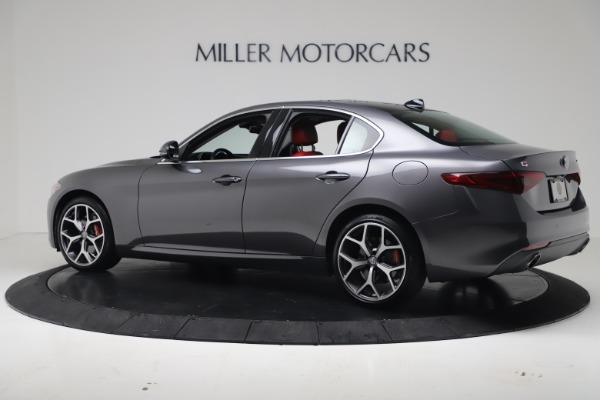 New 2019 Alfa Romeo Giulia Q4 for sale Sold at Bentley Greenwich in Greenwich CT 06830 4