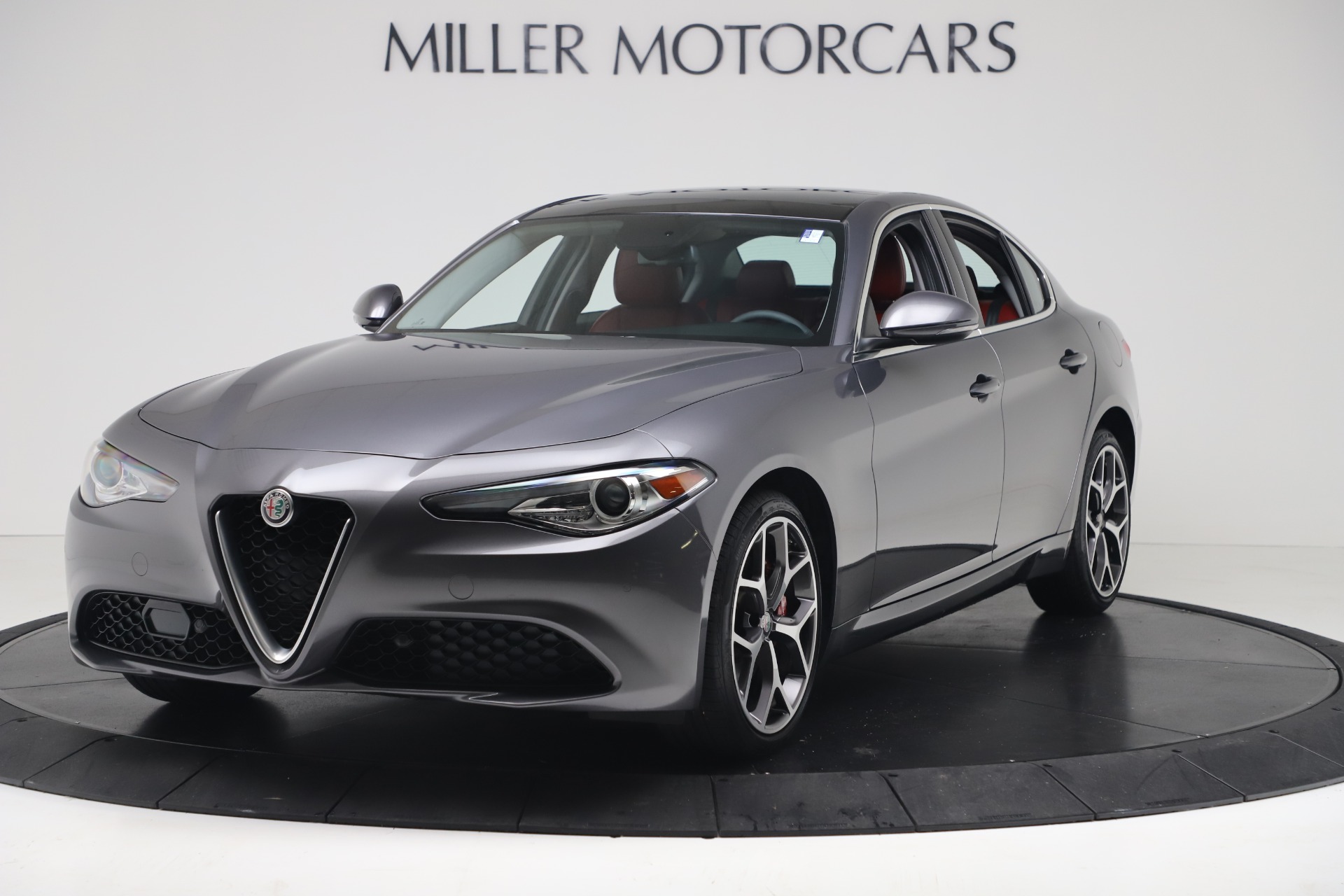 New 2019 Alfa Romeo Giulia Q4 for sale Sold at Bentley Greenwich in Greenwich CT 06830 1