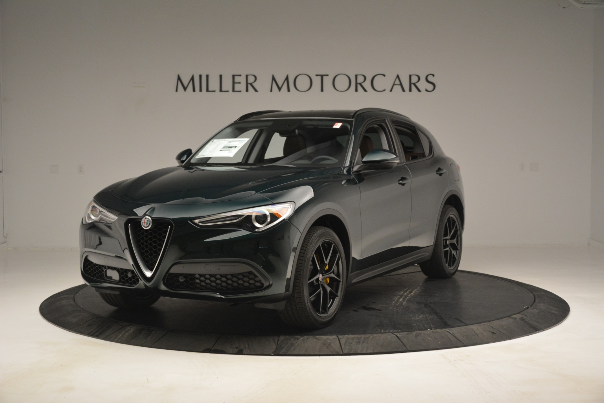 New 2019 Alfa Romeo Stelvio Sport Q4 for sale Sold at Bentley Greenwich in Greenwich CT 06830 1