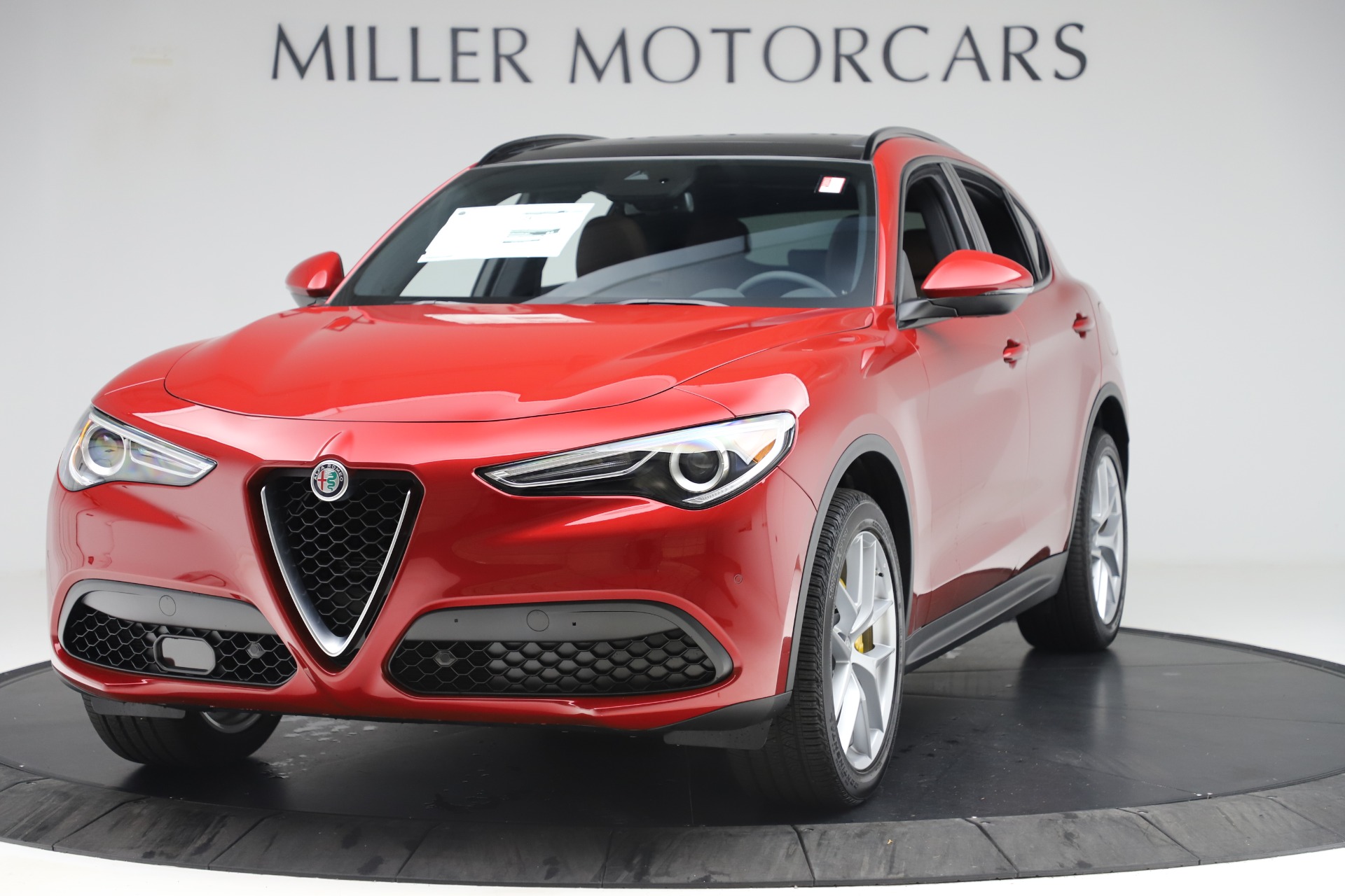 New 2019 Alfa Romeo Stelvio Ti Sport Q4 for sale Sold at Bentley Greenwich in Greenwich CT 06830 1