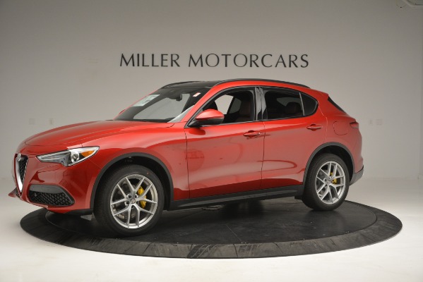 New 2019 Alfa Romeo Stelvio Ti Sport Q4 for sale Sold at Bentley Greenwich in Greenwich CT 06830 2