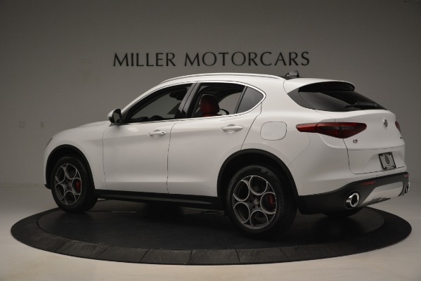 New 2019 Alfa Romeo Stelvio Q4 for sale Sold at Bentley Greenwich in Greenwich CT 06830 4