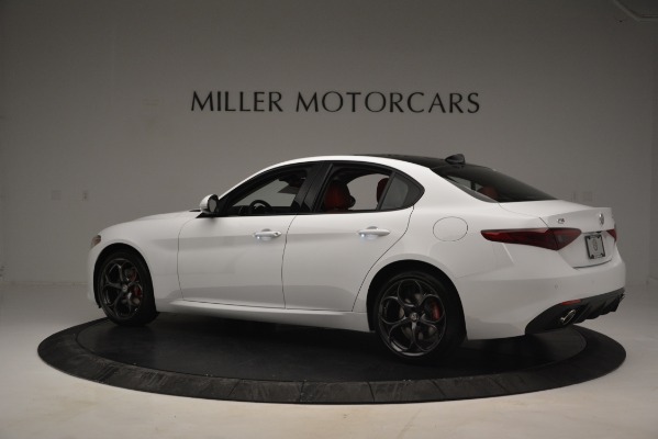 New 2019 Alfa Romeo Giulia Ti Sport Q4 for sale Sold at Bentley Greenwich in Greenwich CT 06830 4