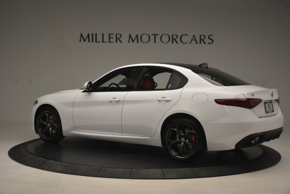 New 2019 Alfa Romeo Giulia Ti Sport Q4 for sale Sold at Bentley Greenwich in Greenwich CT 06830 4