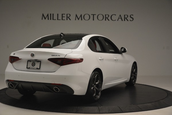 New 2019 Alfa Romeo Giulia Ti Sport Q4 for sale Sold at Bentley Greenwich in Greenwich CT 06830 7