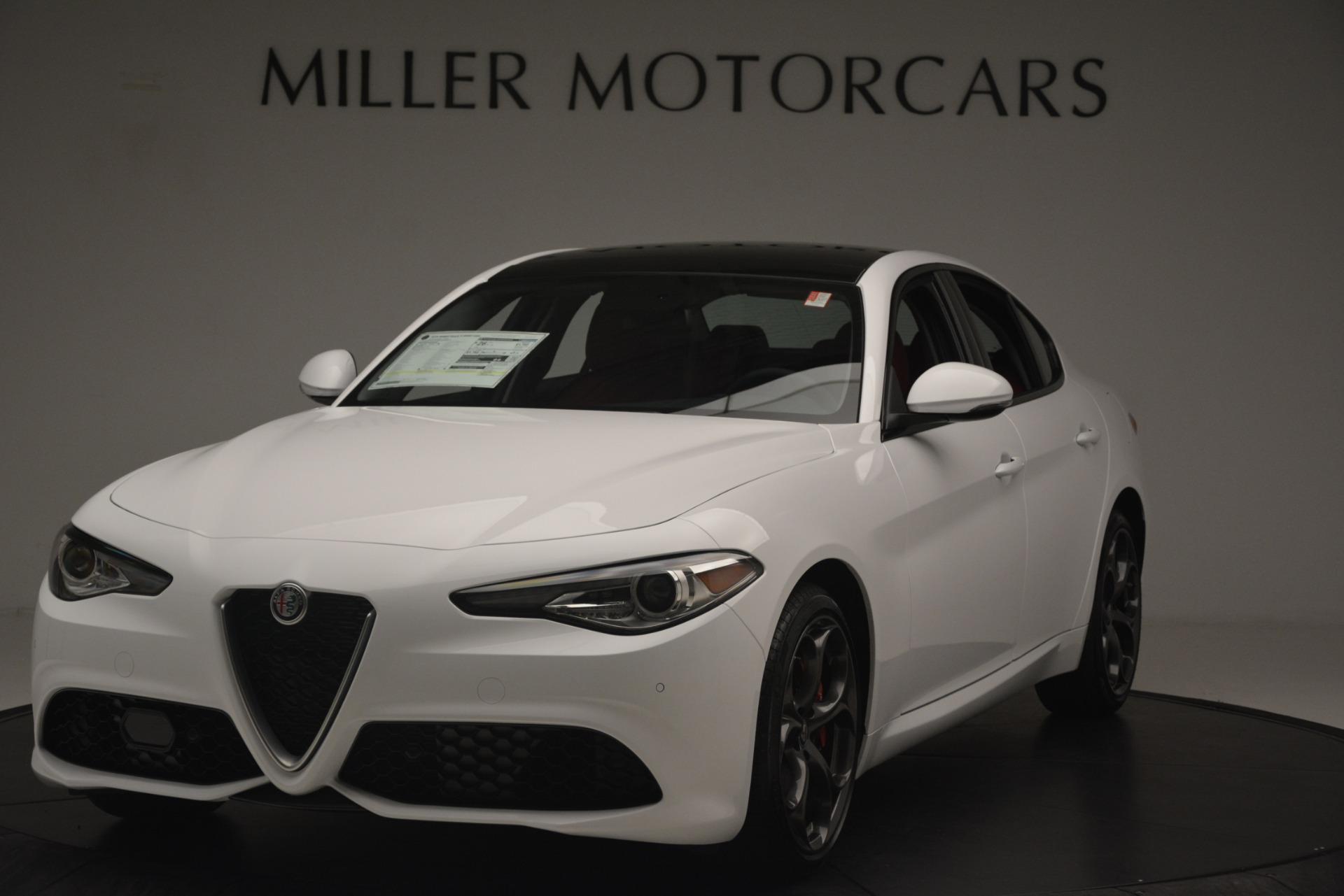 New 2019 Alfa Romeo Giulia Ti Sport Q4 for sale Sold at Bentley Greenwich in Greenwich CT 06830 1