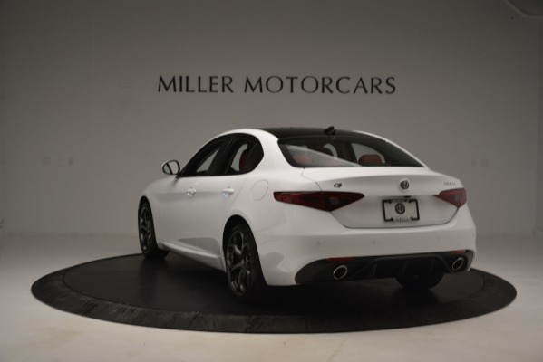 New 2019 Alfa Romeo Giulia Ti Sport Q4 for sale Sold at Bentley Greenwich in Greenwich CT 06830 5