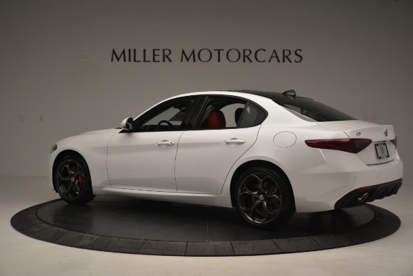 New 2019 Alfa Romeo Giulia Ti Sport Q4 for sale Sold at Bentley Greenwich in Greenwich CT 06830 4