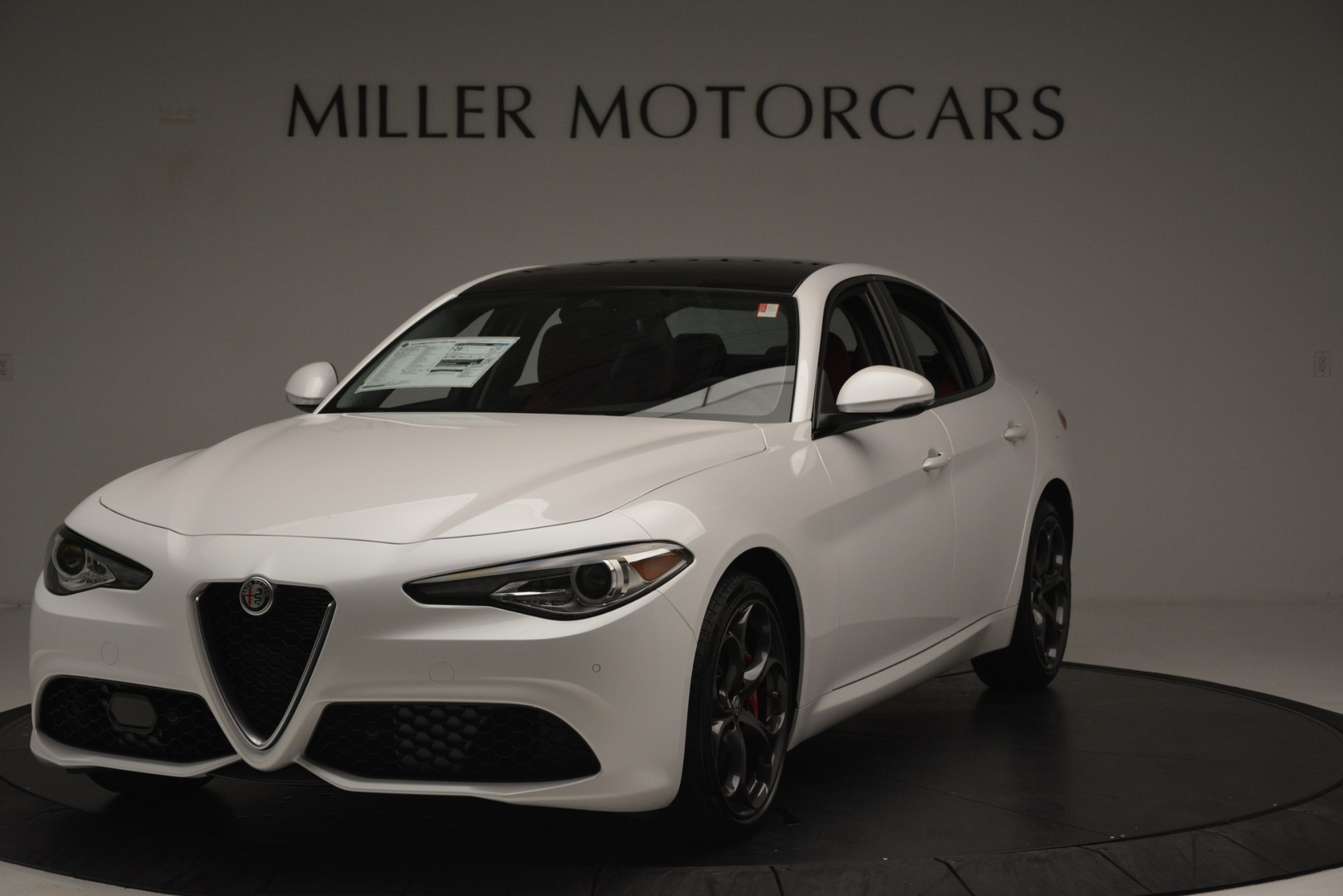 New 2019 Alfa Romeo Giulia Ti Sport Q4 for sale Sold at Bentley Greenwich in Greenwich CT 06830 1