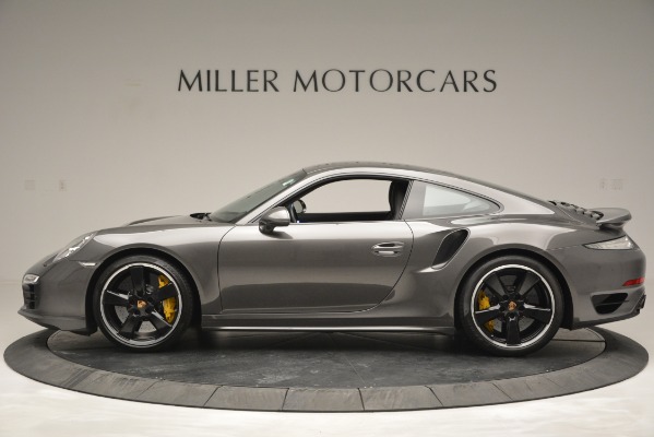 Used 2015 Porsche 911 Turbo S for sale Sold at Bentley Greenwich in Greenwich CT 06830 3