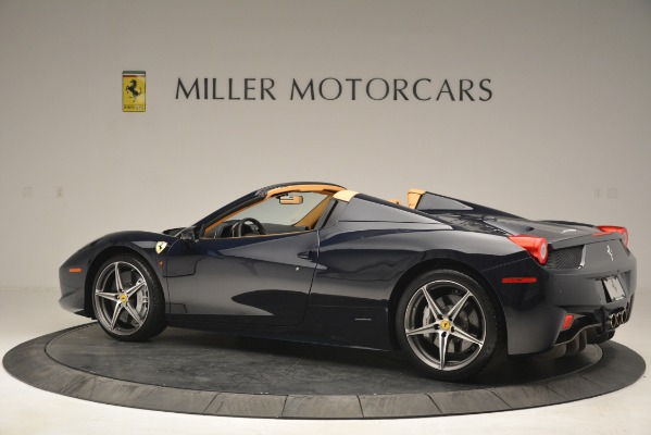 Used 2014 Ferrari 458 Spider for sale Sold at Bentley Greenwich in Greenwich CT 06830 4