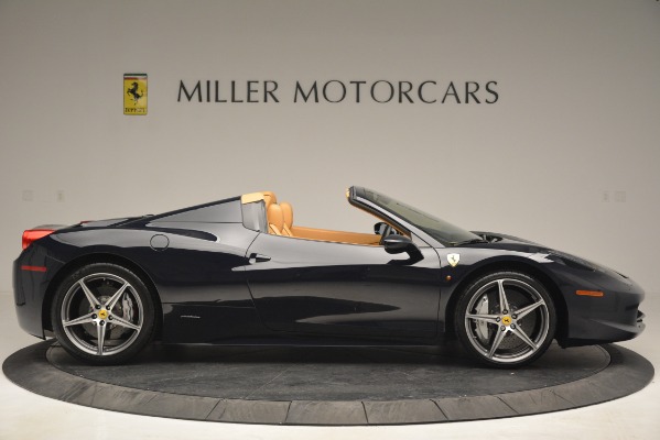 Used 2014 Ferrari 458 Spider for sale Sold at Bentley Greenwich in Greenwich CT 06830 9