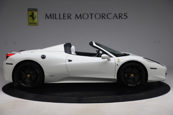 Used 2015 Ferrari 458 Spider for sale Sold at Bentley Greenwich in Greenwich CT 06830 9