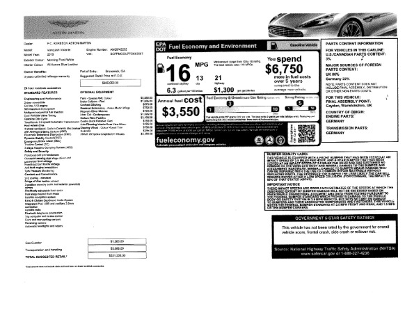 Used 2015 Aston Martin Vanquish Convertible for sale Sold at Bentley Greenwich in Greenwich CT 06830 27