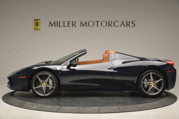 Used 2014 Ferrari 458 Spider for sale Sold at Bentley Greenwich in Greenwich CT 06830 3